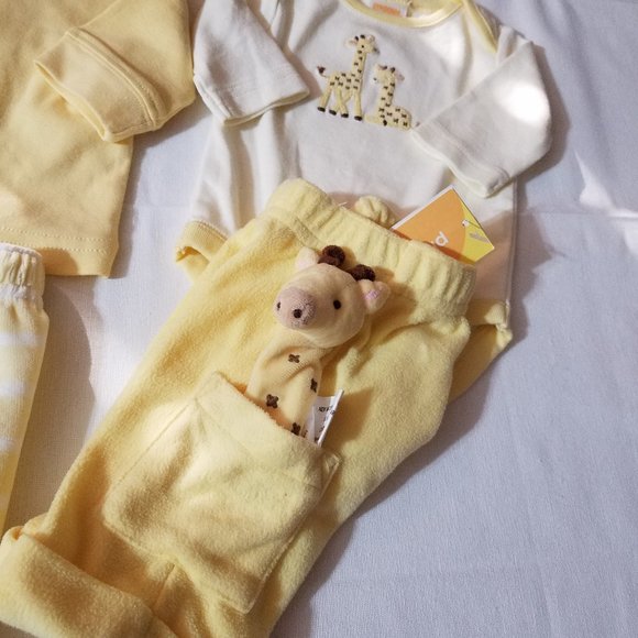 Gymboree In The Jungle up to 7 lbs. lot Romper Pants Shirt Hat Bodysuit Set NWT - Picture 3 of 5